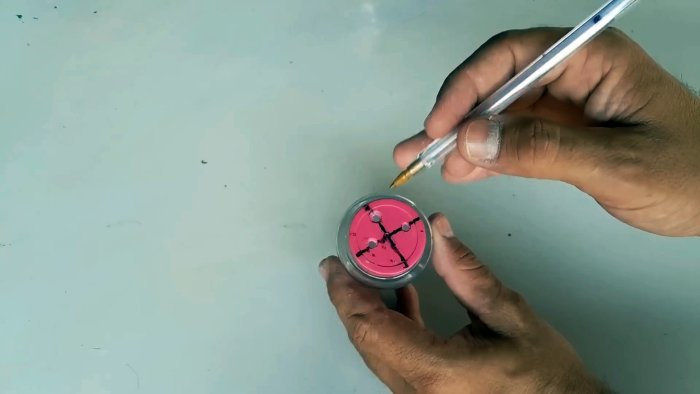 Как сделать мини покрасочный пистолет из шариковой ручки