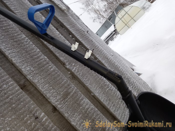Как модернизировать снеговую лопату