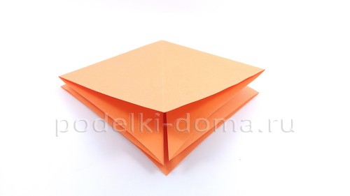 Кленовый лист из бумаги, оригами