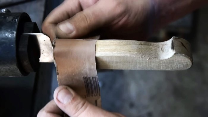 Как восстановить кухонный нож со сломанным хвостовиком