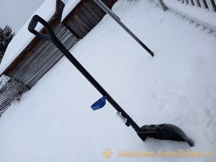 Как модернизировать снеговую лопату